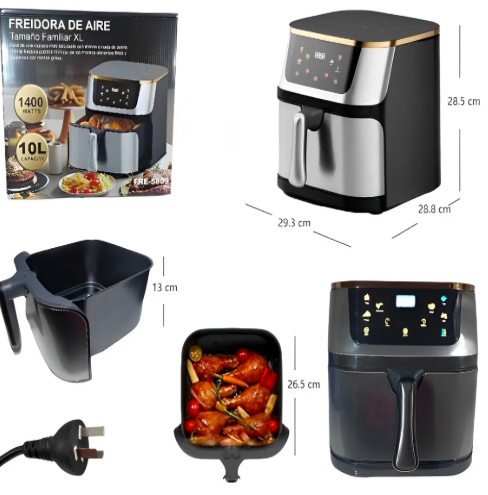 Freidora AirCook Pro 360 + Licuadora Portátil ShakeIt ColorMix