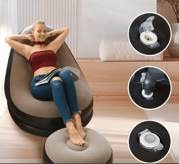 Súper Puff Air- Sillón inflable Ultra Comodo