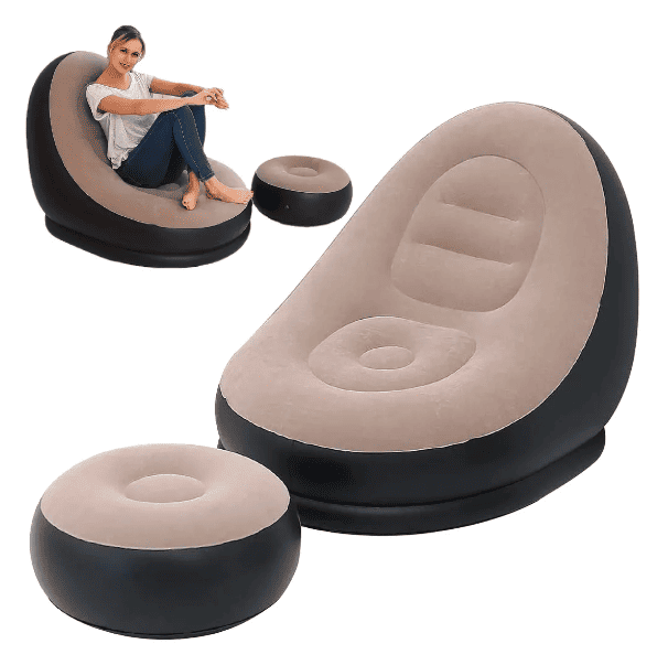 Súper Puff Air- Sillón inflable Ultra Comodo
